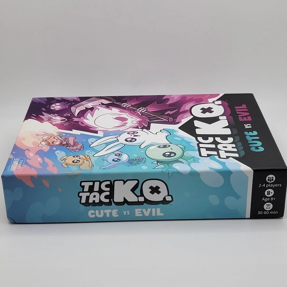 Tic Tac K.O.‎ Cute vs Evil Card Game NEW 2–4 Players Ages 8+ Unstable Games